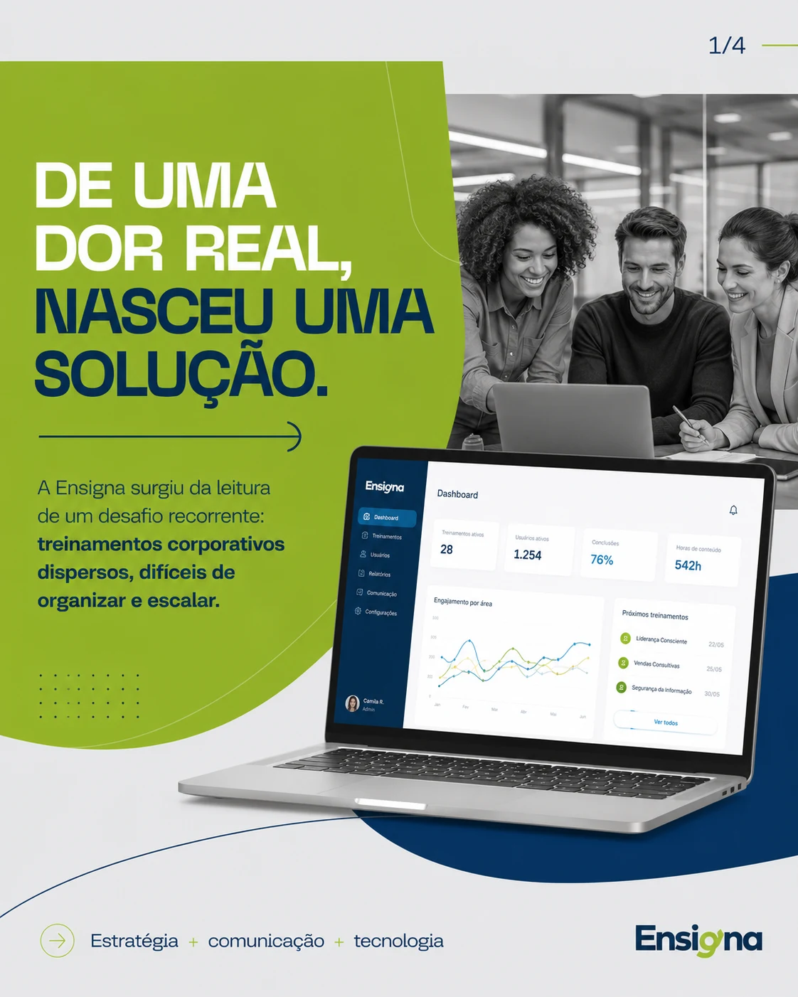 Plataforma de ensino Ensigna